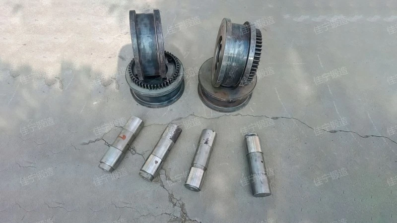 Crane wheel forgings