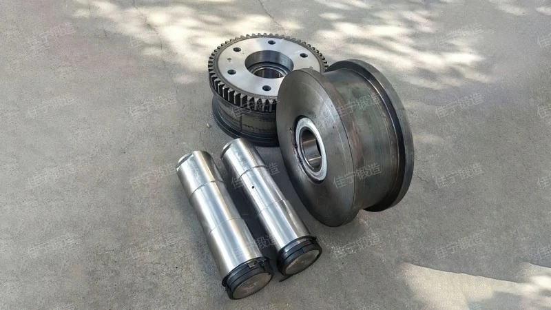 Crane wheel forgings