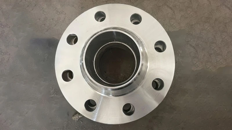 Quick opening butt welded flange cover