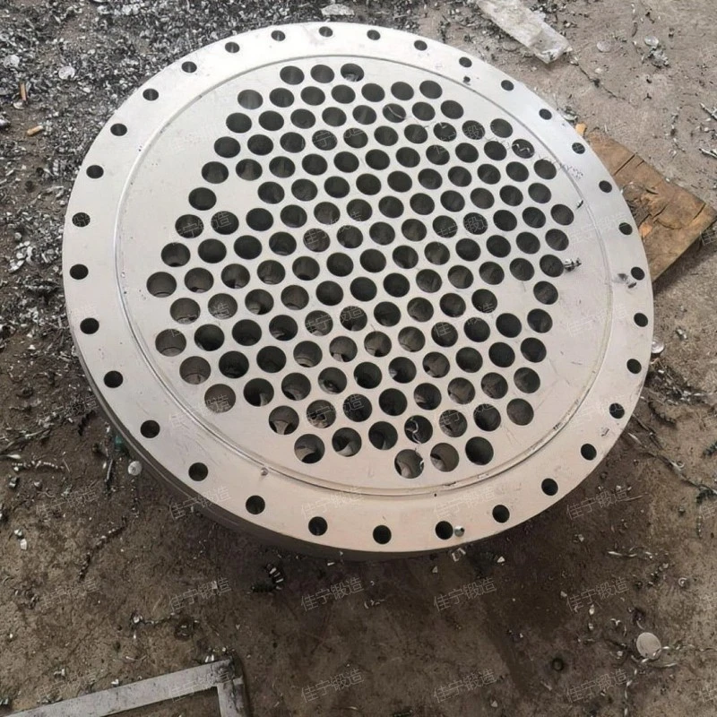 Porous blind flange