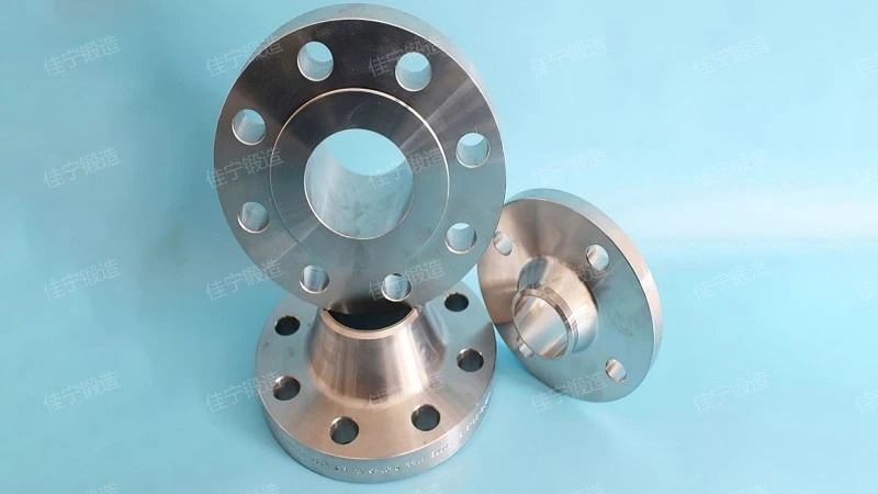Air duct with flange ring