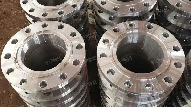 Flat welded tenon groove flange plate