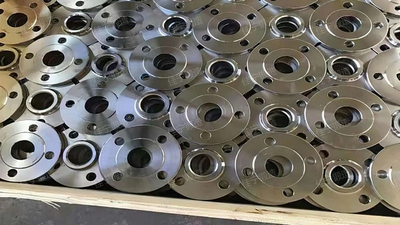 Convex panel flat welded stainless steel flange cover