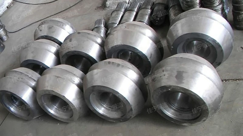 Forged parts of flange cylinder