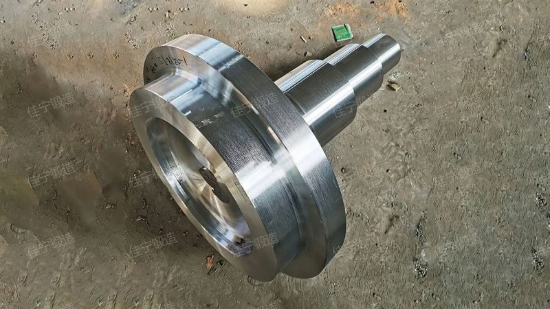 Aluminum alloy shaft forged parts