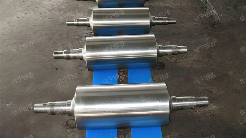 Forged components of wind turbine spindle