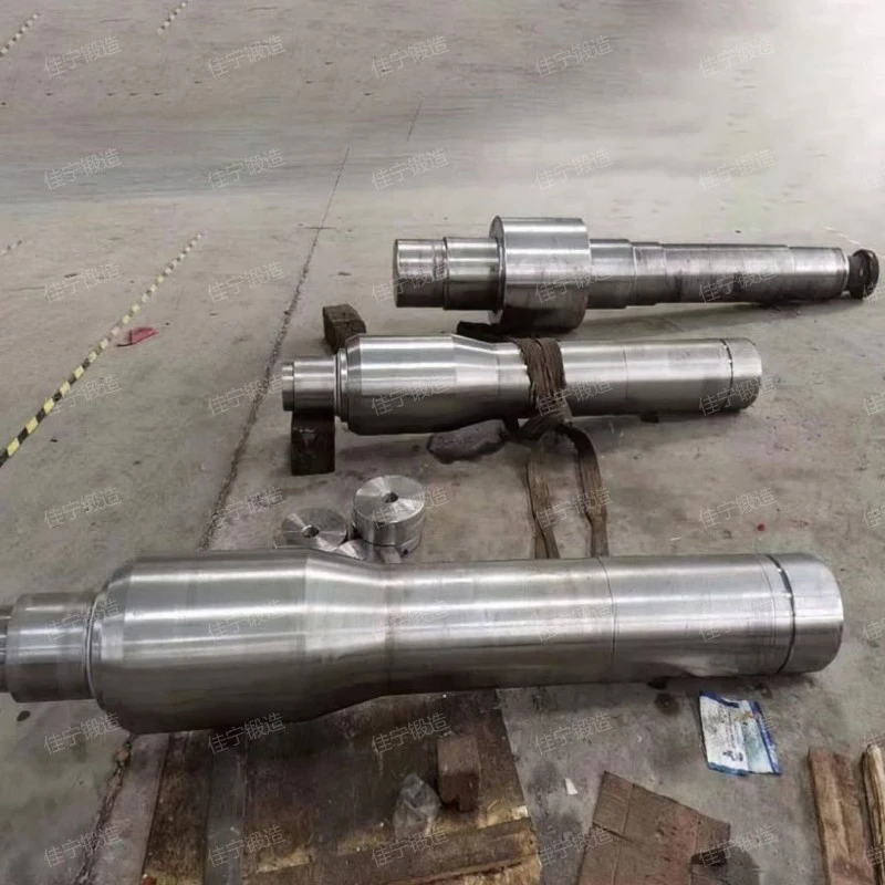 Irregular shaped shaft forgings