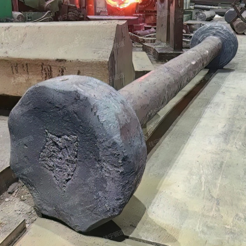Fan spindle free forging